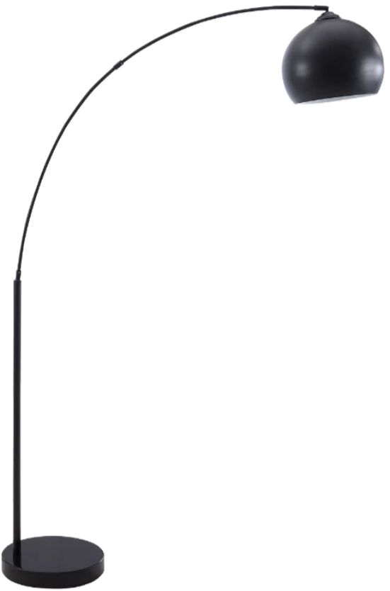 Monarch Specialties Inc. Black 74" Arc Floor Lamp-0
