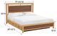 Whittier Wood® Furniture Addison Duet California King Storage Panel Bed-2