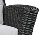 CabanaCoast® Customizable Monterrey Aluminum/Wicker Outdoor Loveseat-3