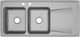Elkay Lustertone® Classic Lustrous Satin 48" x 22" x 7-5/8" 2-Hole Equal Double Bowl Drop-In Sink with Right Drainboard-1