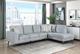 Homelegance® Broadway 2-Piece Blue/Gray Right-Arm Facing Sectional and Chaise-1