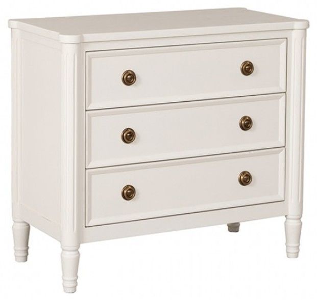 Furniture of America® Altamira White Oversized Nightstand-0