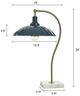 Stylecraft Tamara Day Penelope Gold Table Lamp-2