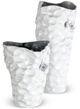 Le Present Honeycomb White 13" Vase-1