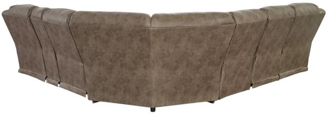 Signature Design by Ashley® Ravenel 4-Piece Fossil Power Reclining Curved Sectional-1