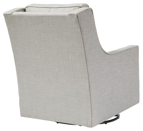 Signature Design by Ashley® Kambria Frost Swivel Glider Accent Chair-2