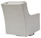 Signature Design by Ashley® Kambria Frost Swivel Glider Accent Chair-2