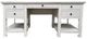 Million Dollar Rustic Denver Frosted White Desk-0