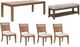 Liberty Furniture Shaker Lakes 6-Piece Harvest Brown/Taupe Optional Rectangular Table Set-0