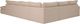 Palliser® Furniture Customizable Dawson 4-Piece Right-Arm Facing L-Shape Sectional and Bumper-3