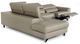 VIG Furniture Divani Casa Versa Light Taupe Left Facing Sectional Sofa with Recliner-4