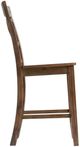 Elements International Renegade Walnut Counter Side Chair-2