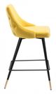 Zuo® Piccolo Yellow Counter Chair-2