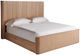 Universal Explore Home™ New Modern Walker Natural Oak King Panel Bed-0