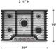 Frigidaire Gallery® 30" Stainless Steel Gas Cooktop-1