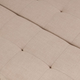 Furniture of America® Fazio Beige Ottoman-3