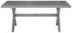 Signature Design by Ashley® Half Moon Beach Gray Aluminum Outdoor Dining Table-2