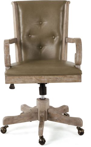 Magnussen Home® Tinley Park Dove Tail Grey Swivel Chair