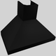 Vent-A-Hood® 42" Black Wall Mounted Range Hood-3