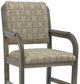 Amish Works Belfry Gray Castered Dining Side Chair-1