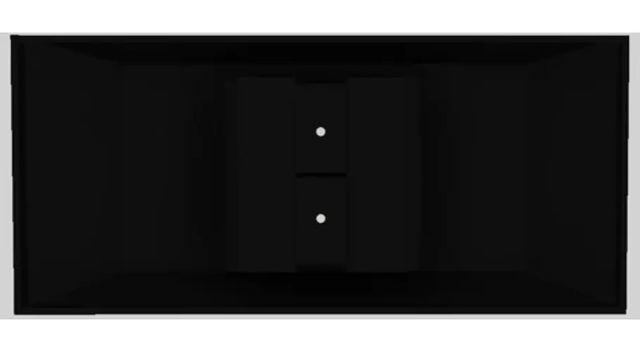 Vent-A-Hood® 66" Black Euro-Style Island Range Hood-3