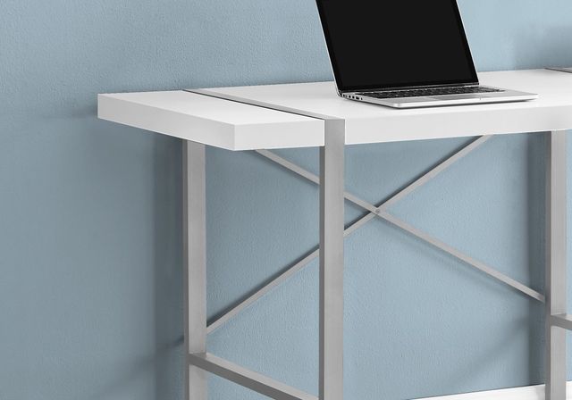 Monarch Specialties Inc. White Computer Desk-1
