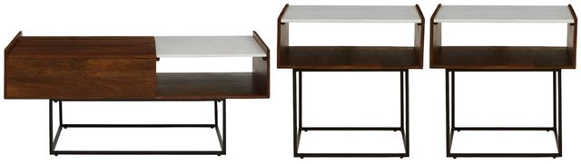Signature Design by Ashley® Rusitori 3-Piece Multi Living Room Tables Set-0