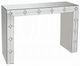 ACME Furniture Hessa Mirrored Console Table-0