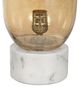 A & B Home Gold Marble Luster Glass Table Lamp-3