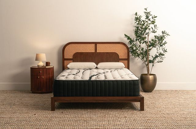 Southerland™ Bungalow 13.5" Wrapped Coil Firm Tight Top California King Mattress-1