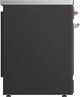 Ilve® Majestic III 30" Graphite Matte Pro Style Induction Range with Triple Glass Door and Copper Trim-4