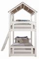 ACME Furniture Inara Rustic Oak/White Twin Over Twin Bunk Bed-2