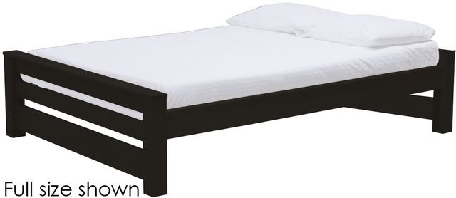 Crate Designs™ Furniture TimberFrame Espresso Twin XL Low Profile Bed-0