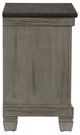 Homelegance® Weaver Coffee/Antique Gray Nightstand-3
