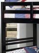 Furniture of America® California Black Twin/Twin Bunk Bed-2