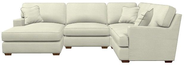 La-Z-Boy® Paxton Porcelain Sectional with Custom Layout Options-1