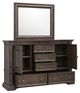 Pulaski™ Woodbury Cowboy Boots Dresser and Mirror -2