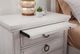 American Woodcrafters 1020 Salter Path White Nightstand with Tray-3