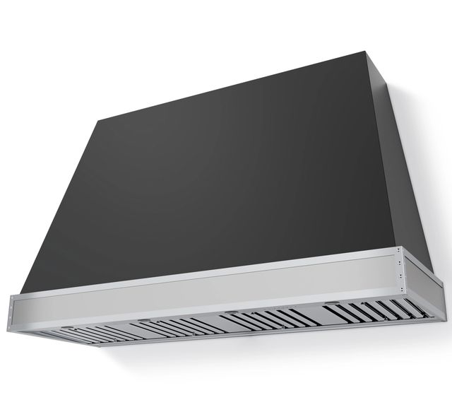 Viking® Tuscany 66" Cast Black Wall Mounted Range Hood -0