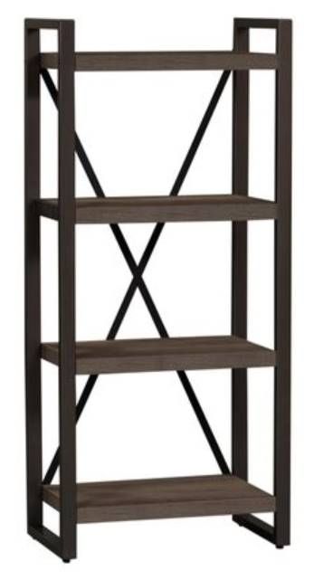 Liberty Furniture Tanners Creek Dark Pewter/Graystone Entertainment Center with Piers-2