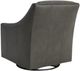 Bassett® Furniture Customizable Corinna Leather Swivel Chair-3