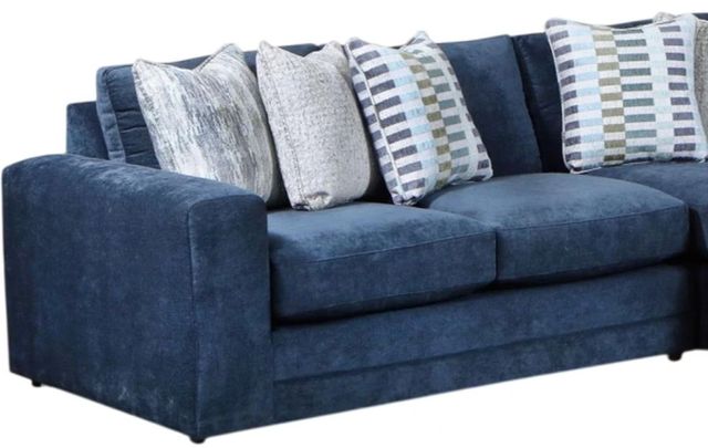 Fusion Furniture 7003 Elise 3-Piece Ink L-Shaped Sectional-1