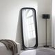 ACME Furniture Izusa Black Floor Mirror-1