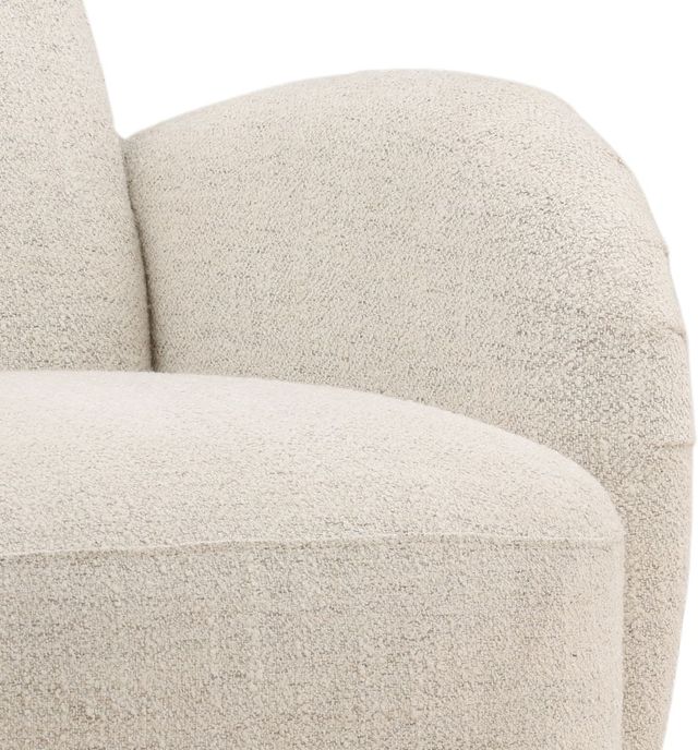 Dovetail Furniture Grecia Off-White Swivel Chair-3