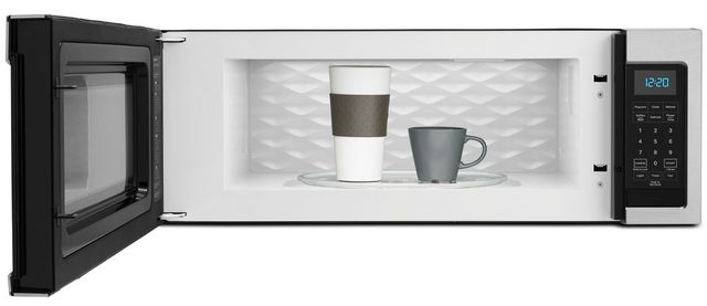 Whirlpool® 1.1 Cu. Ft. Stainless Steel Low Profile Over The Range Microwave-2