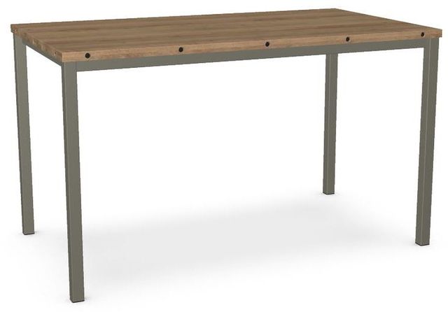 Amisco Customizable Bennington Solid Birch Bar Table with 1.63" Thick Tabletop-0