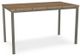 Amisco Customizable Bennington Solid Birch Bar Table with 1.63" Thick Tabletop-0