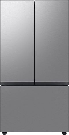 Réfrigérateur à portes françaises de 36 po à profondeur comptoir Samsung® BESPOKE de 24.0 pi³ - Panneaux en acier inoxydable préfabriqués