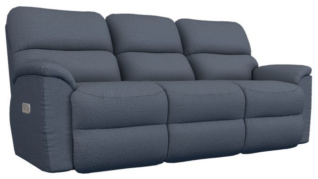 La-Z-Boy® Brooks Midnight Power Reclining Sofa with Headrest and Lumbar-0