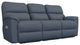 La-Z-Boy® Brooks Midnight Power Reclining Sofa with Headrest and Lumbar-0